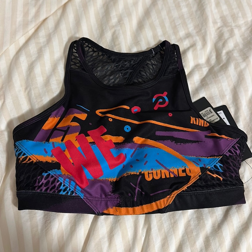 Peloton x WITH BHM high neck bra
